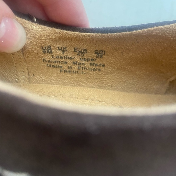 Naturalizer women's 9 slip on cushion comfort brown leather shoes EUC - Picture 6 of 9